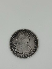 1795 Spanish Reales Silver