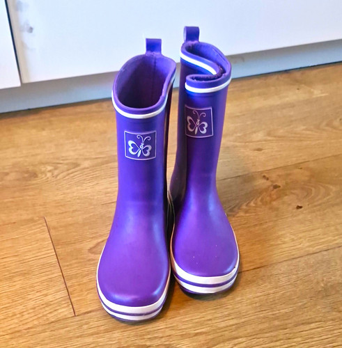 Unisex kids purple white - unisex, purple/white
