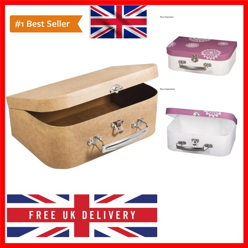 Papier mache suitcase with - papier,