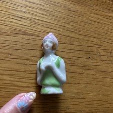Antique Porcelain Half Doll