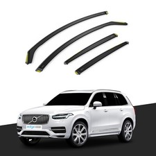 VOLVO XC90 MK2 2015-onwards 5 Door SUV Wind Deflectors 4pc Tinted