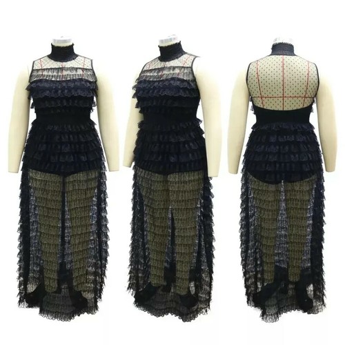 Lace maxi dress - maxi,