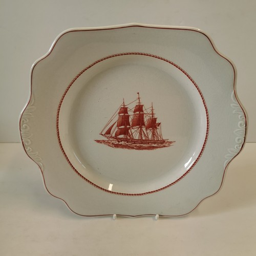 Wedgwood flying cloud rust - flying,