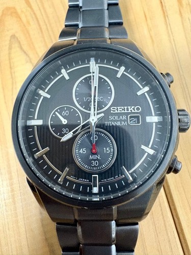 Seiko solar titanium - seiko,