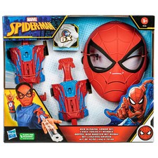 Marvel Spider-Man Web Slinging Armour Set with Mask and Blasters