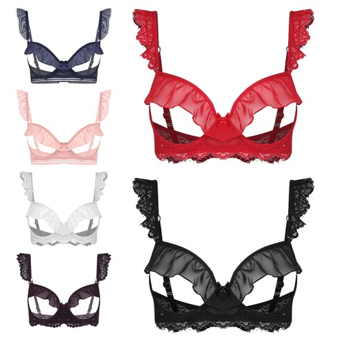Women alluring cupless bra - women,