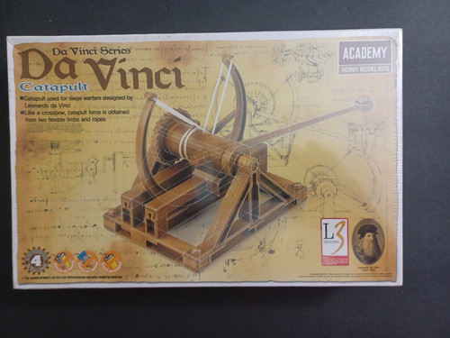 Vinci catapult model - da,