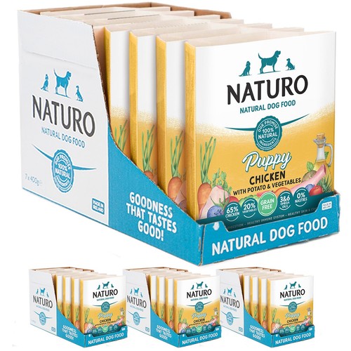 Naturo puppy chicken with - naturo,