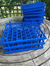 Pack Of 10 Reusable Stackable Plastic Egg Trays