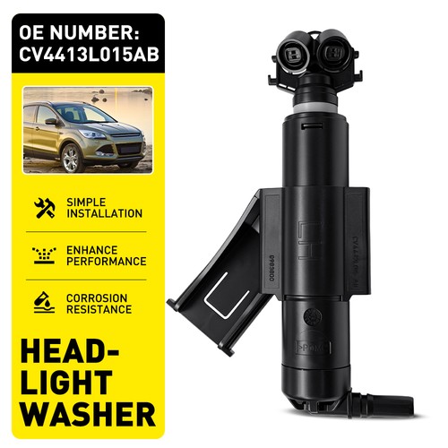 Front left headlight washer - left,