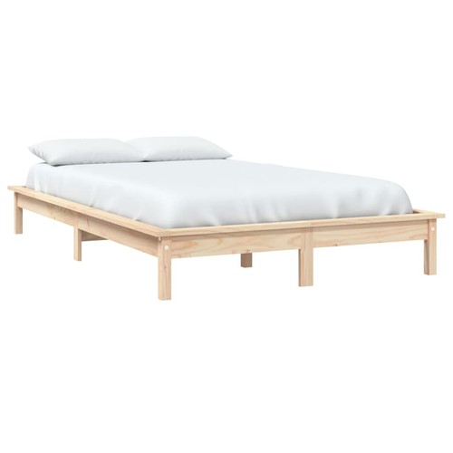 Solid wood pine bed frame - solid,