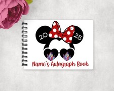 Disney Themed Autograph Book |
