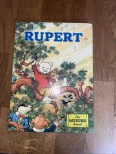 Vintage Rupert Bear Annual 1973. Unclipped price 53p.