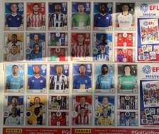 Panini EFL Stickers X 4 Sheets
