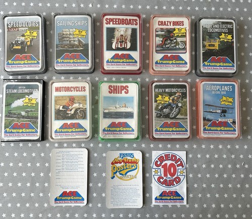 Vintage ace trump - game, 10