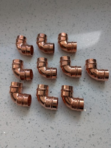 10x 15mm elbows degree - elbows, (90
