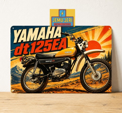 Yamaha dt125ea motorcycle - yamaha,