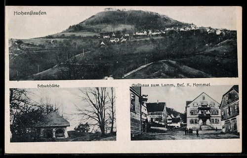 Postcard göppingen gasthaus - göppingen,,