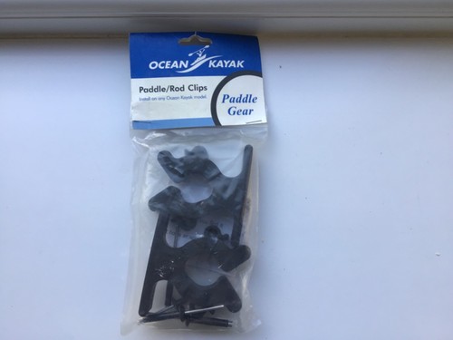 Ocean kayak paddle rod clips - ocean,