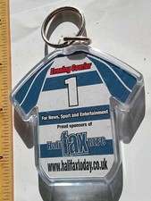 Vintage Keyring Plastic Clear