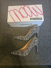 Ladies  high heeled shoes by moow, UK 5