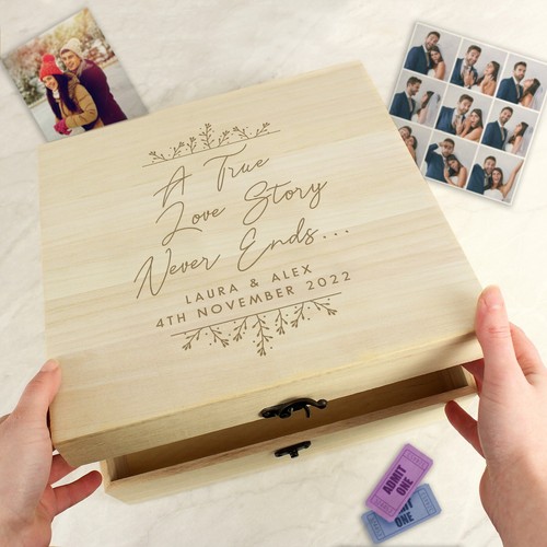 Personalised wooden true love - personalised,