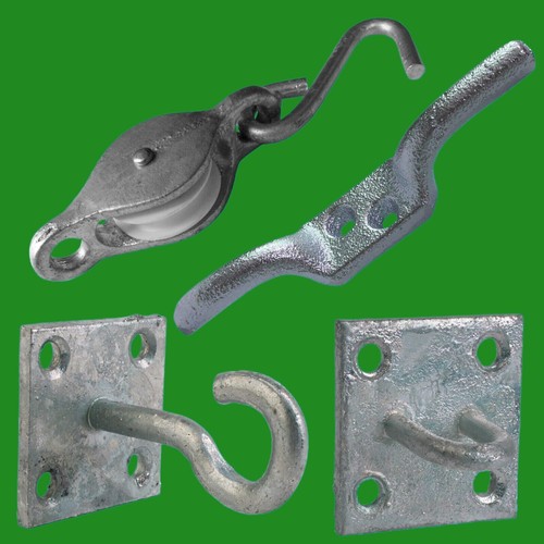 Washing line kit galvanised - kit;,