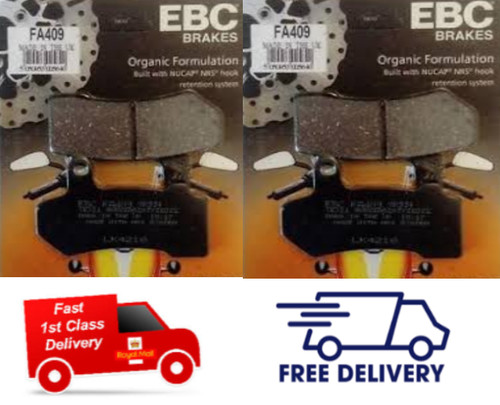 Ebc organic front brake pads - front,