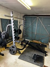 Squat Rack with Plates