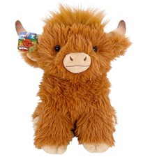 Brown 30CM Highland Cow Cuddly