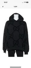 Gucci Gg Flocked Hooded