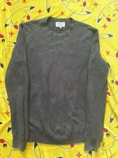 Osprey London Men’s Wool Alpaca Jumper Office Smart Casual Sz l