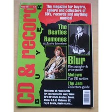 RAMONES/OTHERS CD & RECORD BUYER MAGAZINE OCTOBER 1995 RAMONES COVER WITH FEATUR