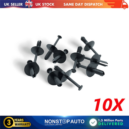 10x bumper rivet - 10x, clips