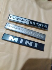 Austin Morris mini Boot Badge + Clubman Estate Lot 3 Classic Car Badges