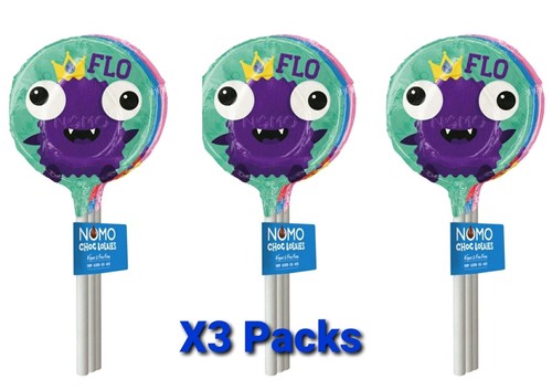 Nomo creamy choc lollies 3x - lollies,