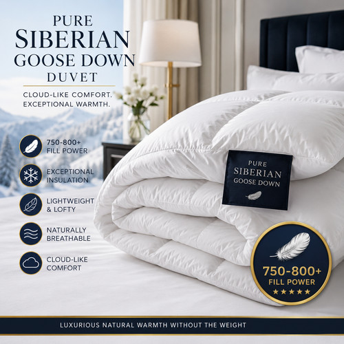 Pure siberian goose - pure, down