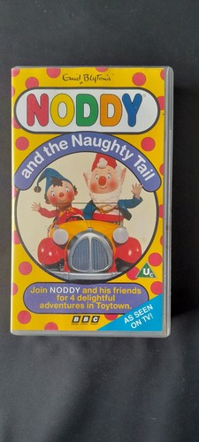 Noddy and the naughty tail - noddy, vhs