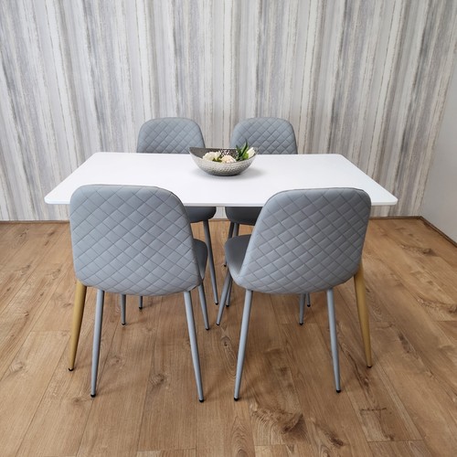 Dining table and black - 4, grey