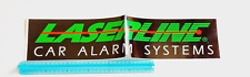 LASERLINE CAR ALARM STICKER STICKER STICKER ADHESIVE VINTAGE