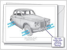 Rover P4 100 personalised