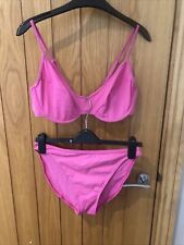 Ladies Tescos Two Piece Pink