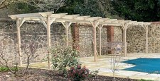 Wooden Garden Pergola Kit -
