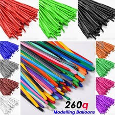100 X Long Plain Balloons
