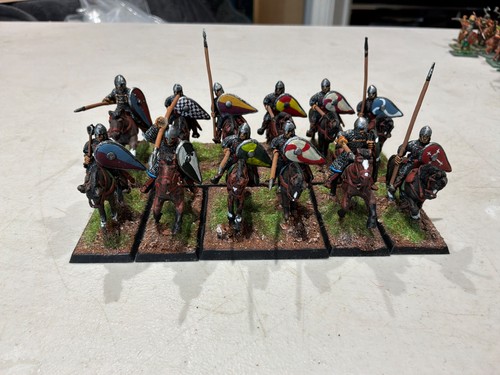 28mm norman knights metal - knights, very