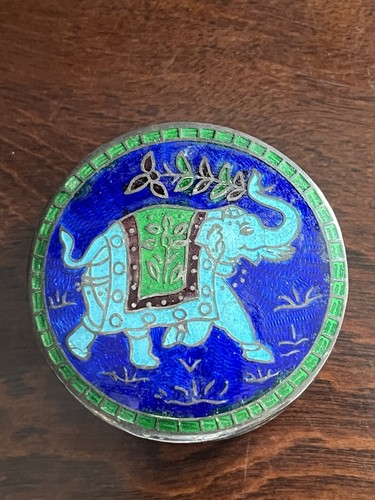 Vintage silver cloisonne - silver,