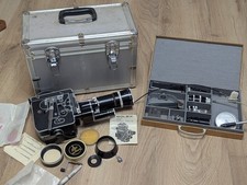 Paillard Bolex H16 Reflex Camera With Vario-Switar 86 EE Lens + 3 extra lens