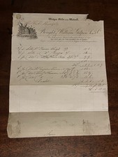 1840s Billhead William Gilpin