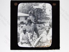 Burmese Parasol Seller Market