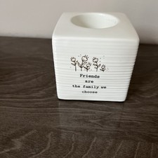 Friend Themed Ceramic Tealight Holder Candle Holder